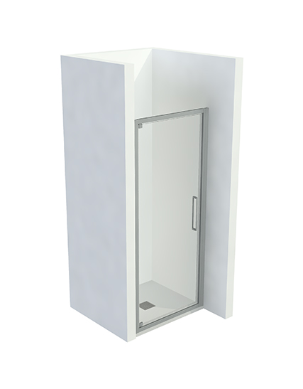 box doccia TDA Niche Hinged